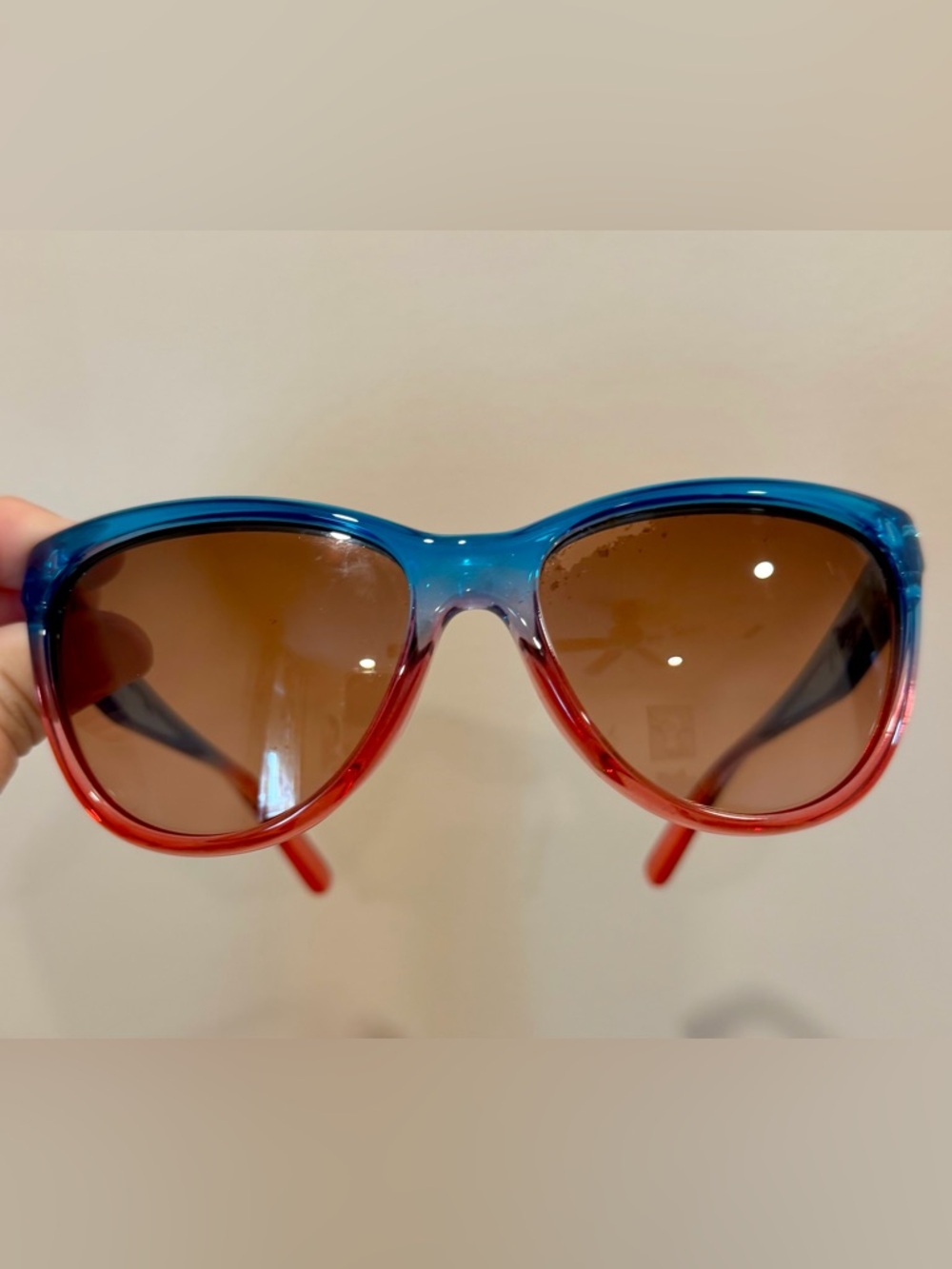 Oakley Fringe Teal Blue to Link Gradient Sunglasses - Picture 2 of 5